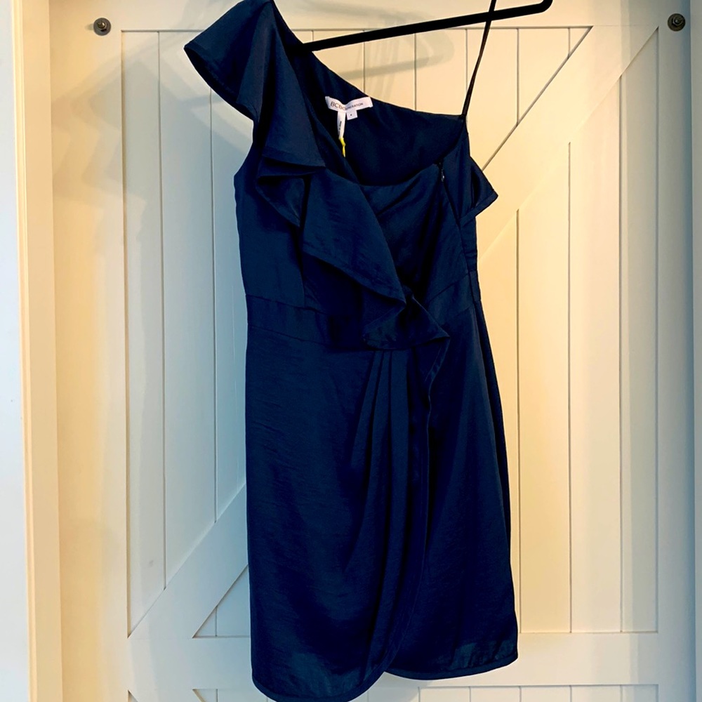 BCBG Generation one shoulder dress